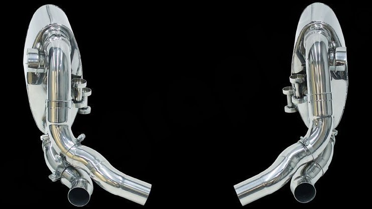 Photo of Cargraphic Sport Rear Silencer Set for the Porsche 997 (Mk II) Carrera - Image 1