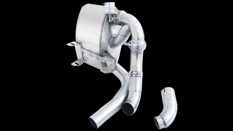 Photo of Cargraphic Sport Rear Silencer Set for the Porsche 997 (Mk I) Carrera - Image 4