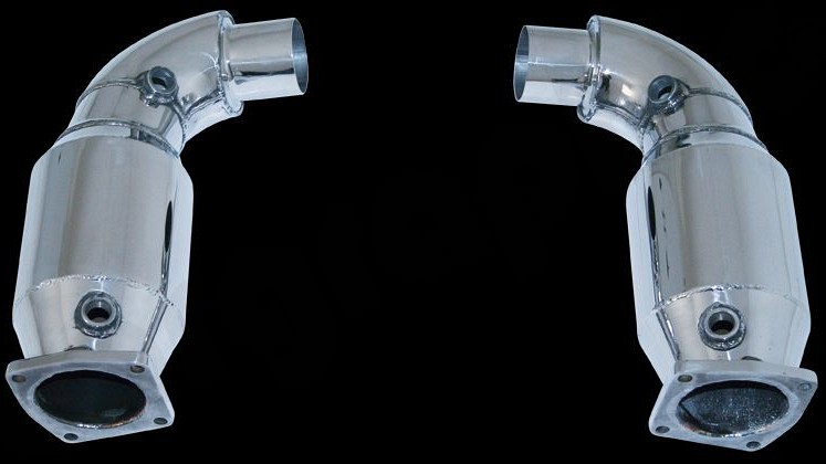 Photo of Cargraphic Sport Catalytic Converter Set for the Porsche 997 (Mk II) Turbo/GT2/GT2 RS - Image 2