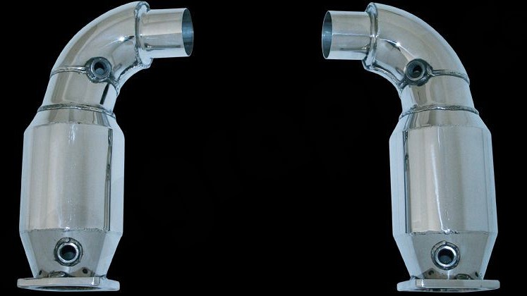 Photo of Cargraphic Sport Catalytic Converter Set for the Porsche 997 (Mk I) Turbo/GT2 - Image 3