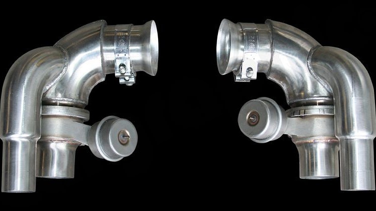 Photo of Cargraphic Bypass Pipe set for the Porsche 997 (Mk I) GT3 - Image 2