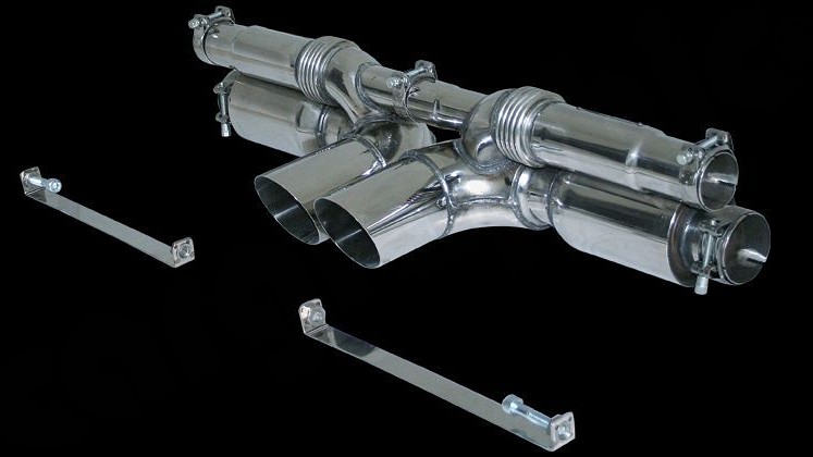 Photo of Cargraphic Lightweight Rear Silencer Replacement for the Porsche 997 (Mk I) GT3 - Image 2