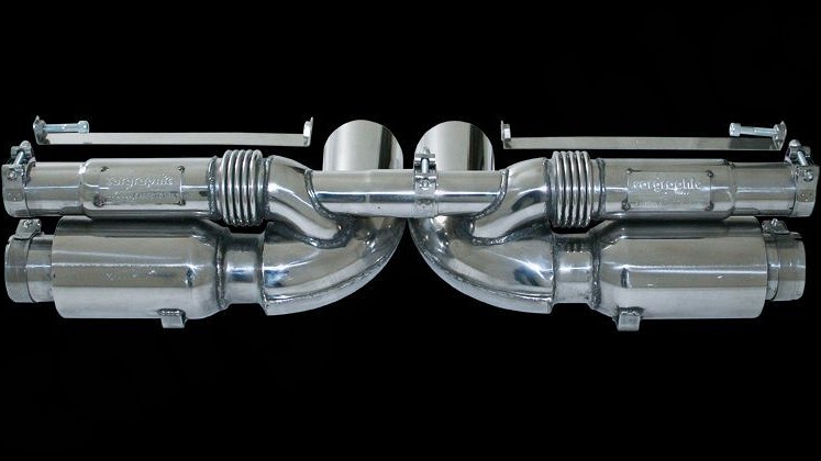 Photo of Cargraphic Lightweight Rear Silencer Replacement for the Porsche 997 (Mk I) GT3 - Image 3