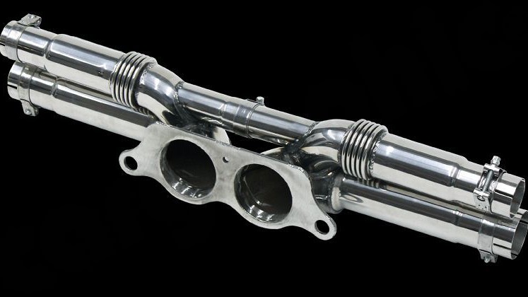 Photo of Cargraphic Lightweight Rear Silencer Replacement for the Porsche 991 (Mk I) GT3/GT3 RS - Image 3