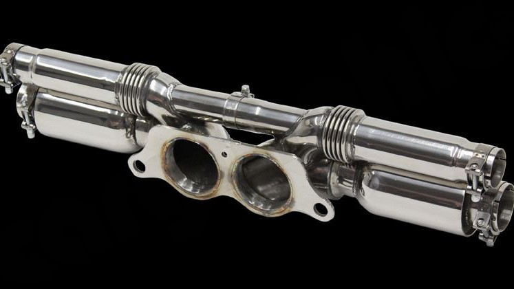 Photo of Cargraphic Lightweight Rear Silencer Replacement for the Porsche 991 (Mk I) GT3/GT3 RS - Image 3