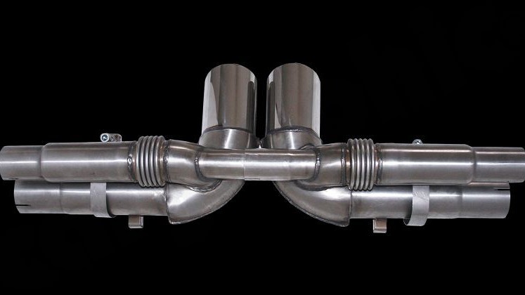 Photo of Cargraphic Lightweight Rear Silencer Replacement for the Porsche 991 (Mk I) GT3/GT3 RS - Image 3