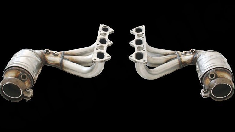 Photo of Cargraphic Original Manifold Set modificated for the Porsche 997 (Mk I) GT3 - Image 1