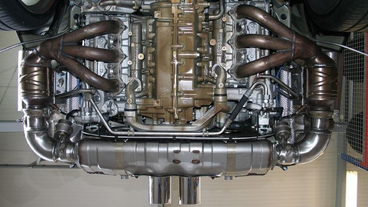 Photo of Cargraphic Sport Exhaust System Kit 1 for the Porsche 997 (Mk I) GT3 - Image 4