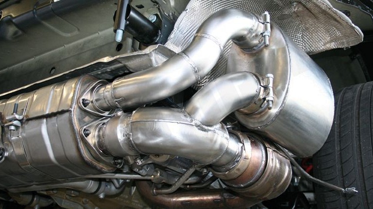 Photo of Cargraphic Sport Exhaust System Kit 1 for the Porsche 997 (Mk II) GT3 - Image 3