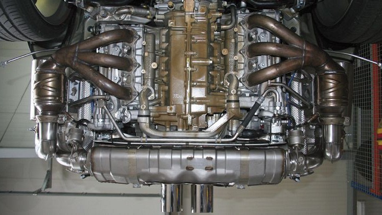 Photo of Cargraphic Sport Exhaust System Kit 2 for the Porsche 997 (Mk II) GT3 - Image 4