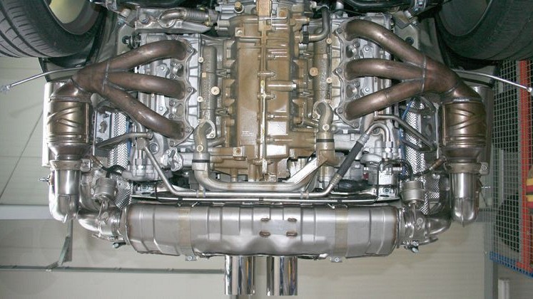 Photo of Cargraphic Sport Exhaust System Kit 2 for the Porsche 997 (Mk I) GT3 - Image 4