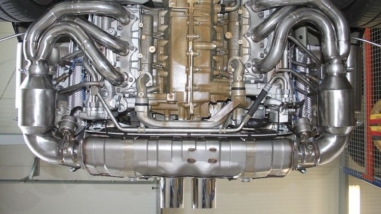 Photo of Cargraphic Sport Exhaust System Kit 3 for the Porsche 997 (Mk I) GT3 - Image 6