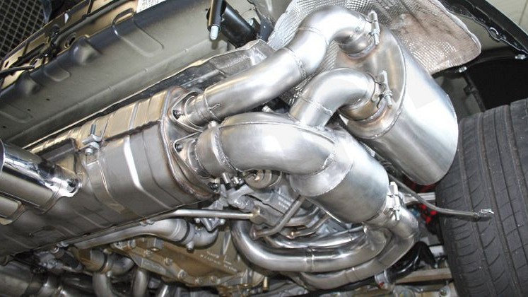 Photo of Cargraphic Sport Exhaust System Kit 3 for the Porsche 997 (Mk I) GT3 - Image 5