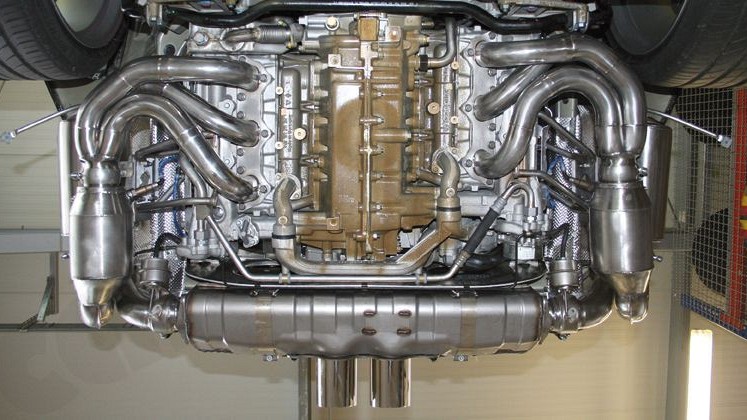 Photo of Cargraphic Sport Exhaust System Kit 4 for the Porsche 997 (Mk I) GT3 - Image 4