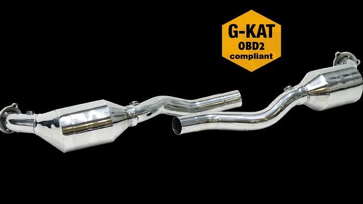 Photo of Cargraphic Sport Catalytic Converter Set Crossover Version for the Porsche 997 (Mk I) Carrera - Image 2