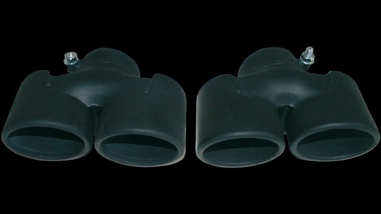 Photo of Cargraphic Double End Tailpipe Set for the Porsche 997 (Mk I) Turbo/GT2 - Image 9