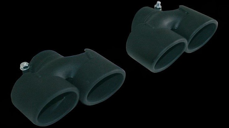 Photo of Cargraphic Double End Tailpipe Set for the Porsche 997 (Mk I) Turbo/GT2 - Image 10
