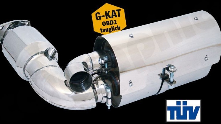 Photo of Cargraphic Sport Rear Silencers for the Porsche 997 (Mk I) Turbo/GT2 - Image 2