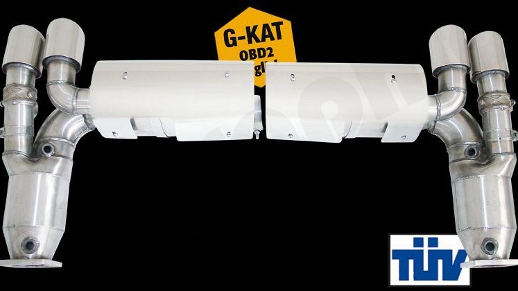 Photo of Cargraphic Sport Rear Silencers for the Porsche 997 (Mk II) Turbo/GT2/GT2 RS - Image 4