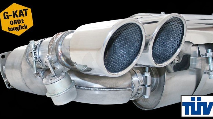 Photo of Cargraphic Sport Rear Silencers for the Porsche 997 (Mk II) Turbo/GT2/GT2 RS - Image 5