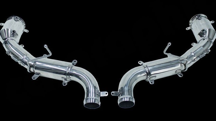 Photo of Cargraphic Sport catalytic converter set for the McLaren 650S Coupe/Spider - Image 1