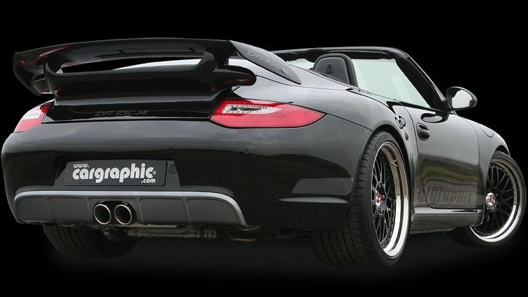 Photo of Cargraphic Tailpipes Center Outlet - 997 GT3 Look for the Porsche 997 (Mk II) Carrera - Image 8