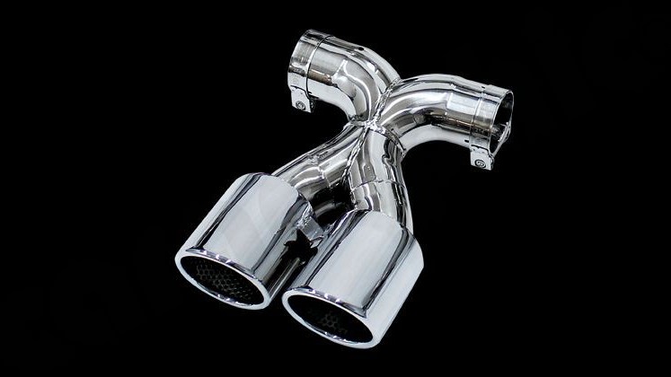 Photo of Cargraphic Sport Rear Silencer Set for the Porsche 981 Cayman GT4/Boxster Spyder - Image 7