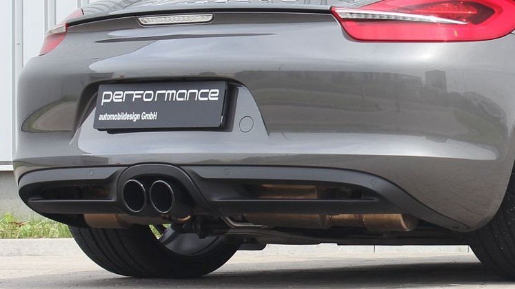 Photo of Cargraphic Sport Rear Silencer Set for the Porsche 981 Cayman GT4/Boxster Spyder - Image 10