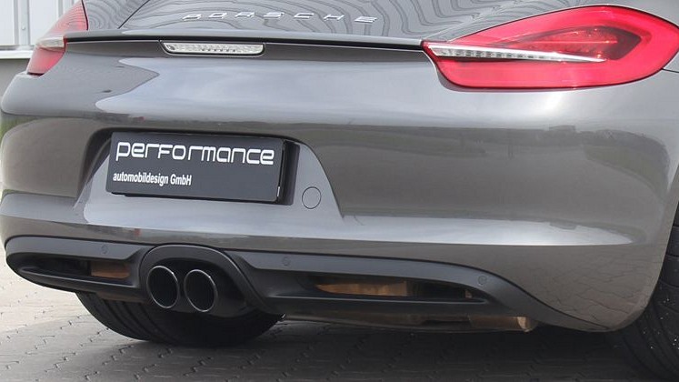 Photo of Cargraphic Sport Rear Silencer Set for the Porsche 981 Cayman GT4/Boxster Spyder - Image 11