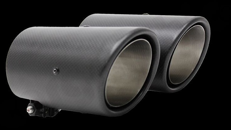 Photo of Cargraphic Sport Rear Silencer Set for the Porsche 981 Cayman GT4/Boxster Spyder - Image 5