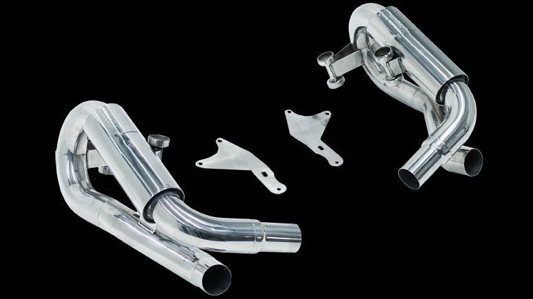 Photo of Cargraphic Wheel Arch Silencer Replacement Pipe Set for the Porsche 991.1 Carrera/S/GTS - Image 3