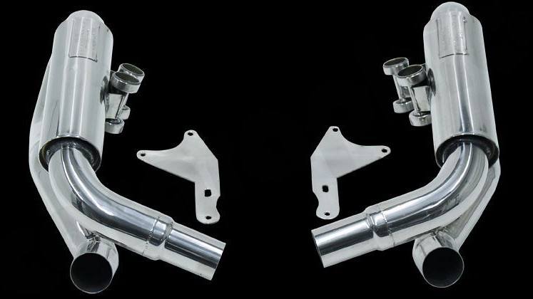Photo of Cargraphic Wheel Arch Silencer Replacement Pipe Set for the Porsche 991.1 Carrera/S/GTS - Image 1