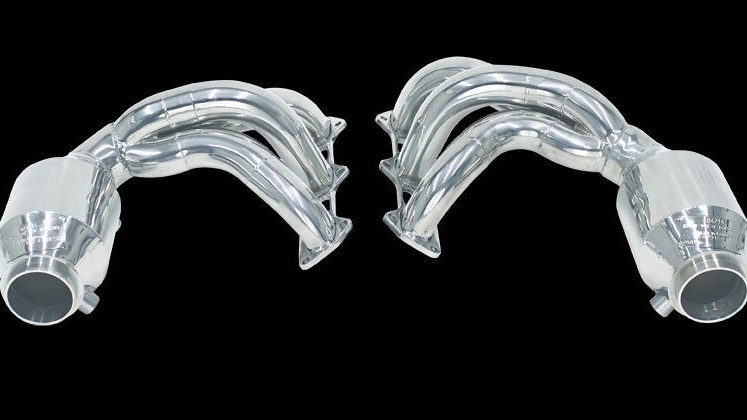 Photo of Cargraphic New Generation Long Tube Manifold Set for the Porsche 997 (Mk II) GT3 - Image 4