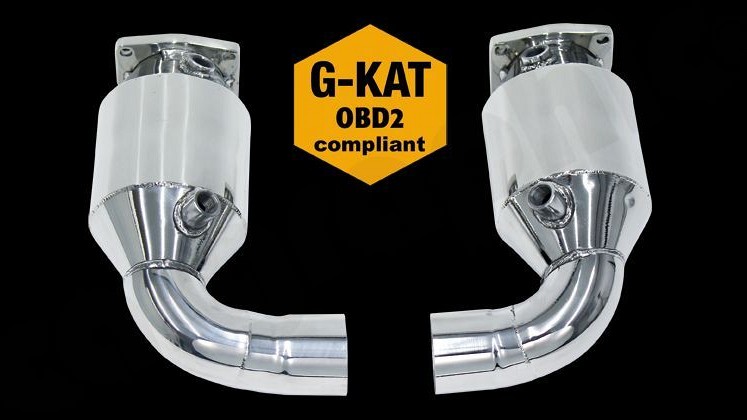 Photo of Cargraphic Sport Catalyser Set for the Porsche 991.1/2 Turbo/Turbo S - Image 1