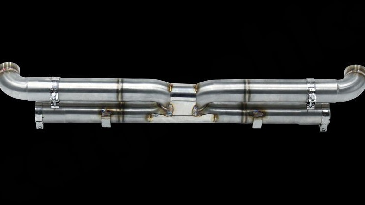 Photo of Cargraphic Rear Silencer Replacement X for the Porsche 997 (Mk II) Turbo/GT2/GT2 RS - Image 3
