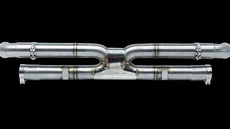 Photo of Cargraphic Rear Silencer Replacement X for the Porsche 997 (Mk II) Turbo/GT2/GT2 RS - Image 4