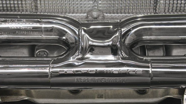 Photo of Cargraphic Rear Silencer Replacement X for the Porsche 997 (Mk II) Turbo/GT2/GT2 RS - Image 7