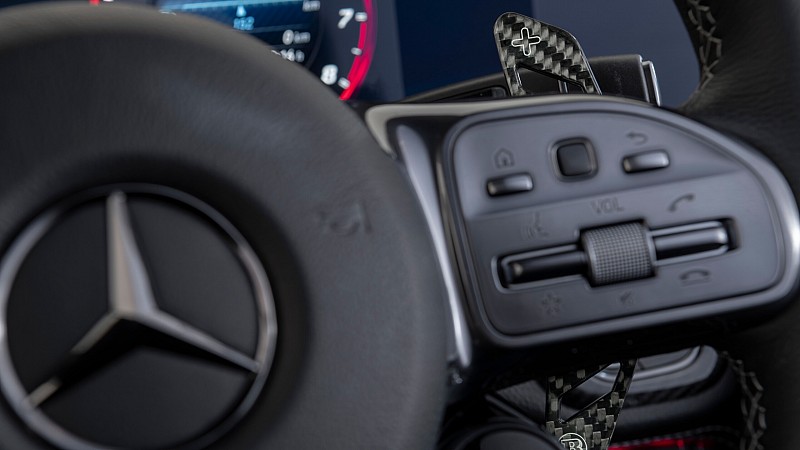 Photo of Brabus Carbon Paddle Shifters for the Mercedes Benz G63 AMG 4x4² (W463A) - Image 1