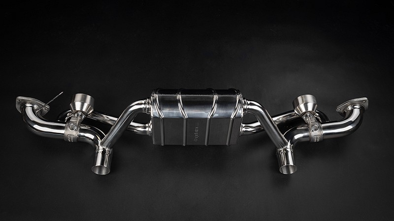 Photo of Capristo Valved Sport Exhaust for the Porsche 718 GT4 - Image 1