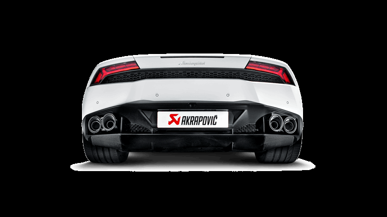 Photo of Akrapovic Slip-On Line Titanium Exhaust for the Lamborghini Huracan LP610-4 - Image 9