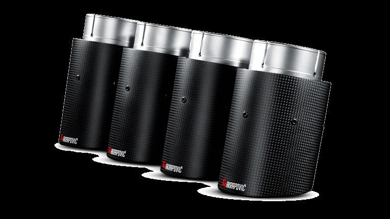 Photo of Akrapovic Tailpipe Set (Carbon) (F10) for the BMW M5 (F90) - Image 2