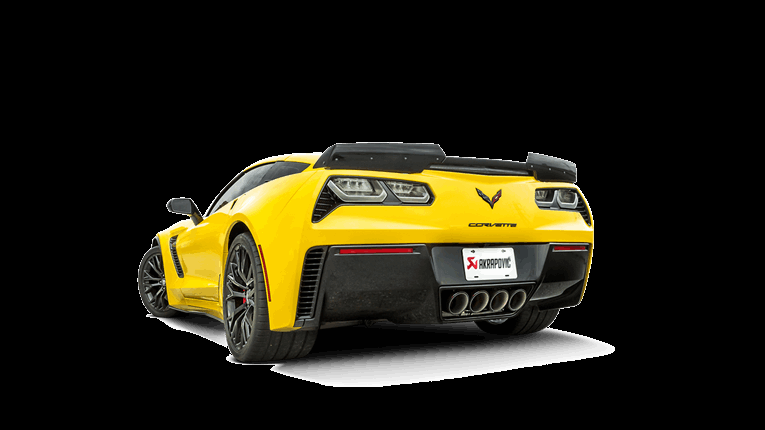 Photo of Akrapovic Slip-On Line Titanium Exhaust (C7) for the Chevrolet Corvette C6/C7 - Image 5
