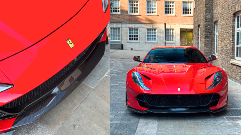 Photo of Novitec Carbon Front Attachment for the Ferrari 812 Superfast/GTS - Image 4