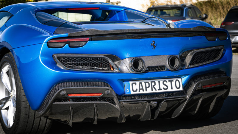 Photo of Capristo Carbon Fibre Rear Diffusor for the Ferrari 296 GTB/GTS - Image 4