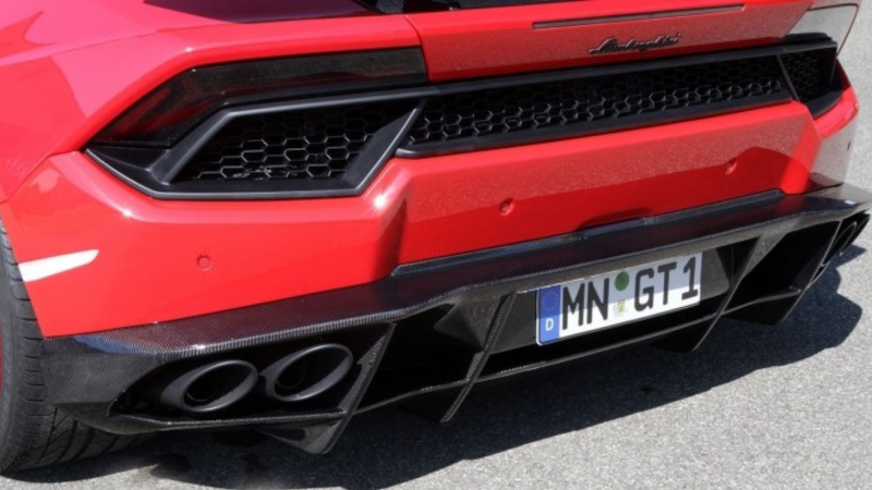 Photo of Novitec Rear Bumper for Novitec Diffusor for the Lamborghini Huracan LP580-2 RWD - Image 2