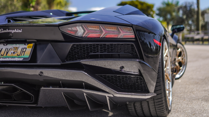 Photo of 1016 Industries Carbon Rear Diffuser for the Lamborghini Aventador S LP740-4 - Image 2