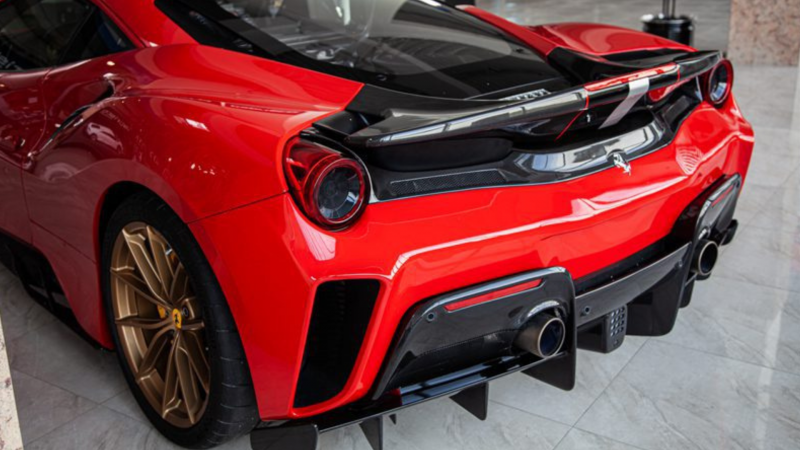 Photo of Capristo Carbon Rear Diffusor for the Ferrari 488 Pista/Pista Spider - Image 3