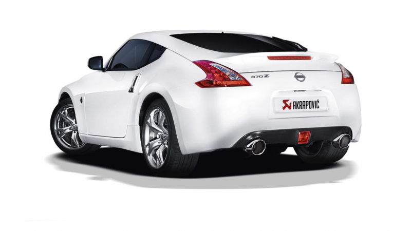 Photo of Akrapovic Slip-On Line Exhaust for the Nissan 370Z - Image 2