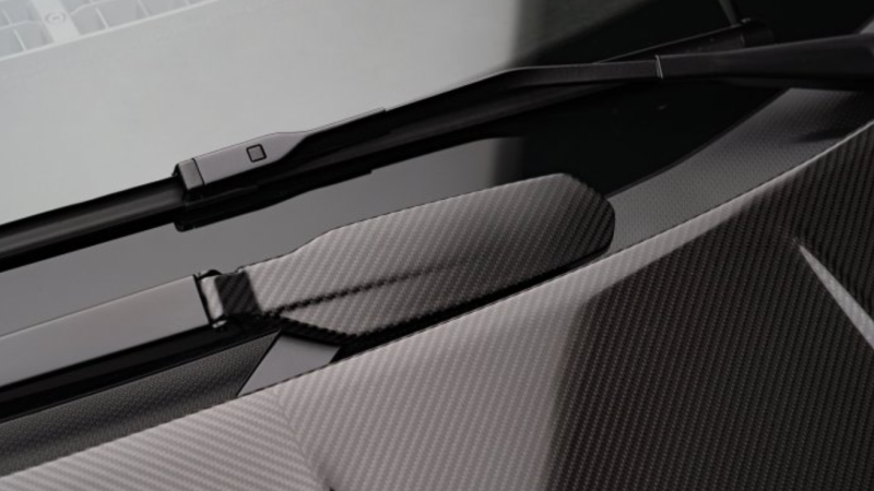 Photo of Novitec Carbon Fibre Wiper Cover for the Lamborghini Revuelto - Image 1