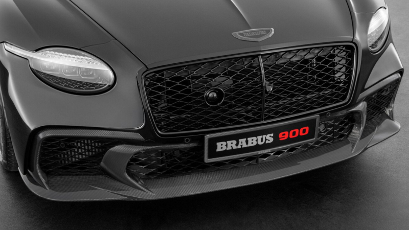 Photo of Brabus Carbon Front Skirt for the Bentley Continental GT Speed (2024+) - Image 1